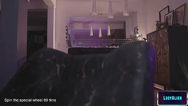 Snapshot of LucyAllenX chatting on 12.13.24 LucyAllenX online show from 12.13.24