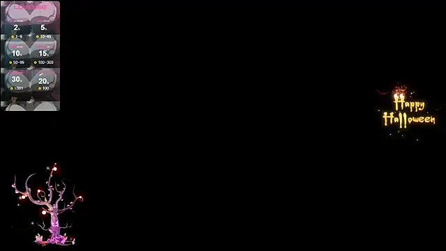 Snapshot of Kyomi_chang chatting on 10.31.25 Kyomi chang online show from 10.31.25