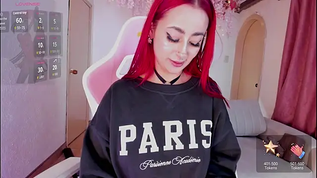 Snapshot of Mia-Bloom chatting on 10.02.25 Mia-Bloom online show from 10.02.25