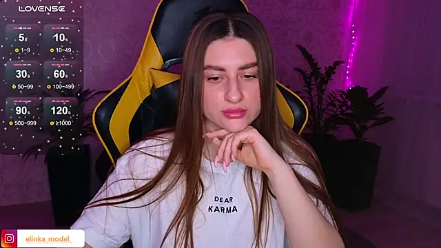 Snapshot of Elishka_ chatting on 01.29.25 Elishka online show from 01.29.25