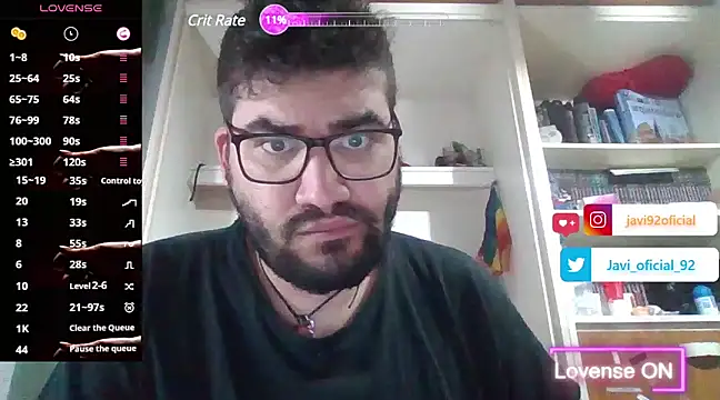 Javi 92 online show from 01.08.25