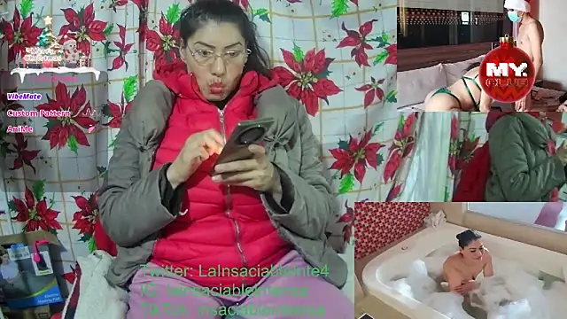 LaInsaciableIntensa online show from 12.31.24