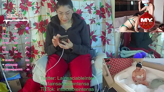 LaInsaciableIntensa online show from 01.01.25
