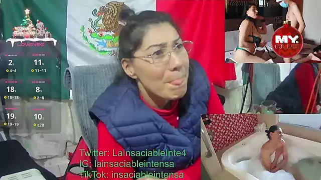 LaInsaciableIntensa online show from 01.09.25