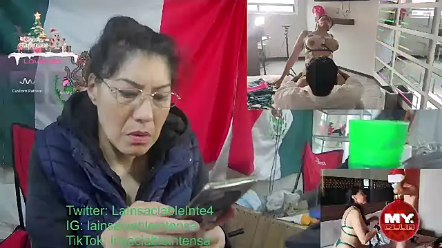 LaInsaciableIntensa online show from 01.17.25