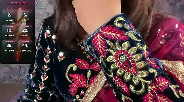 Snapshot of Sizzling__ZAARA chatting on 01.02.25 Sizzling ZAARA online show from 01.02.25