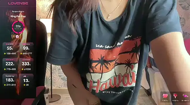 Snapshot of Sizzling__ZAARA chatting on 02.23.25 Sizzling ZAARA online show from 02.23.25