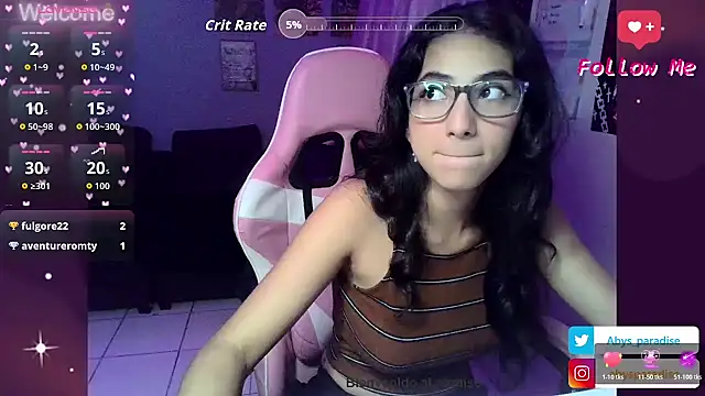 Abysparadise online show from 03.01.26