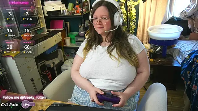 Geeky Kitten online show from 09.13.25