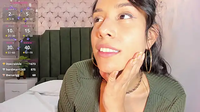 Snapshot of PilarJones_ chatting on 01.04.25 PilarJones online show from 01.04.25