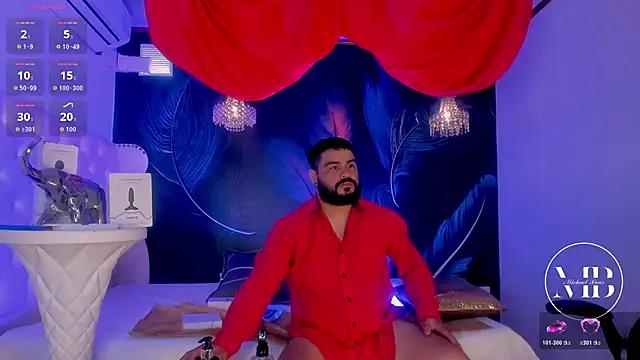 Snapshot of MichaelBear_ chatting on 10.18.25 MichaelBear online show from 10.18.25