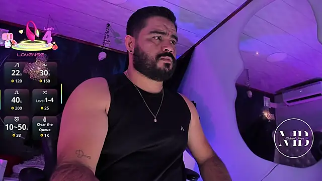 Snapshot of MichaelBear_ chatting on 10.27.25 MichaelBear online show from 10.27.25