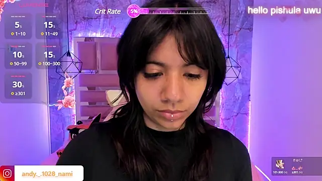 Snapshot of Nami_usagi chatting on 02.01.25 Nami usagi online show from 02.01.25