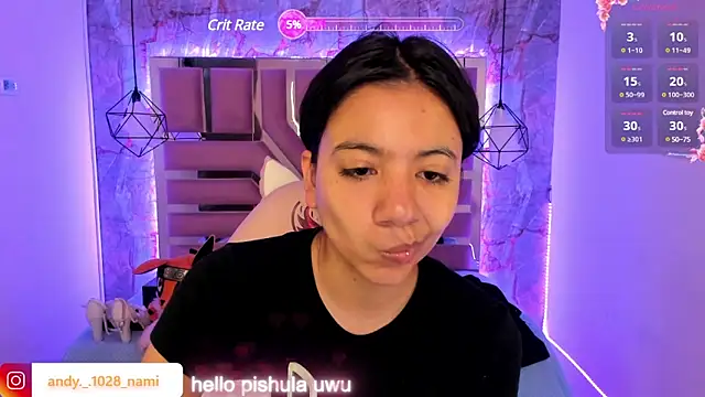 Snapshot of Nami_usagi chatting on 03.04.25 Nami usagi online show from 03.04.25