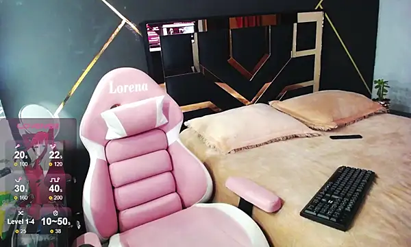 Snapshot of Lorena__ chatting on 01.25.25 Lorena online show from 01.25.25