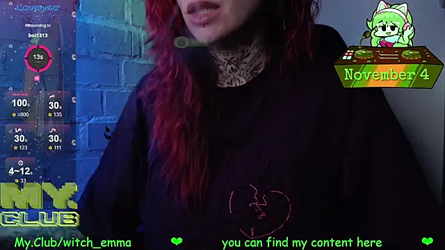 Witch Emma online show from 11.04.25