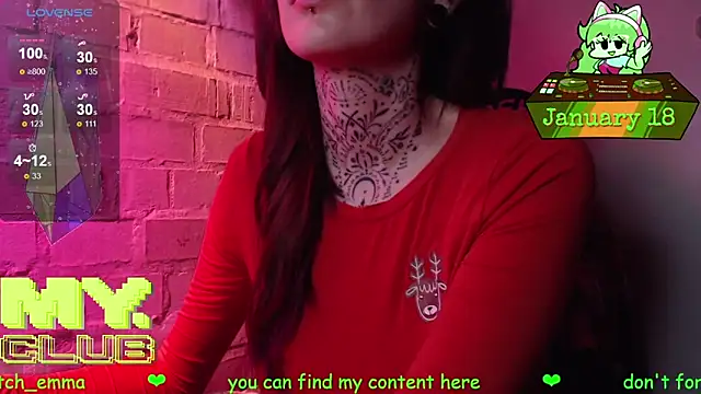 Snapshot of Witch_Emma chatting on 01.18.26 Witch Emma online show from 01.18.26