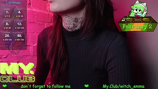 Snapshot of Witch_Emma chatting on 02.02.26 Witch Emma online show from 02.02.26