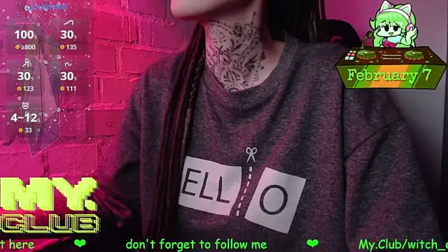 Snapshot of Witch_Emma chatting on 02.07.26 Witch Emma online show from 02.07.26