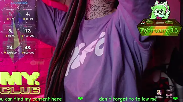 Snapshot of Witch_Emma chatting on 02.13.26 Witch Emma online show from 02.13.26