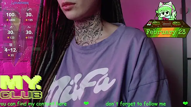 Snapshot of Witch_Emma chatting on 02.23.26 Witch Emma online show from 02.23.26