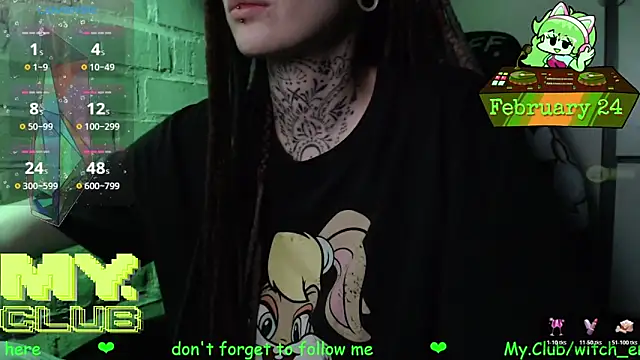 Snapshot of Witch_Emma chatting on 02.24.26 Witch Emma online show from 02.24.26