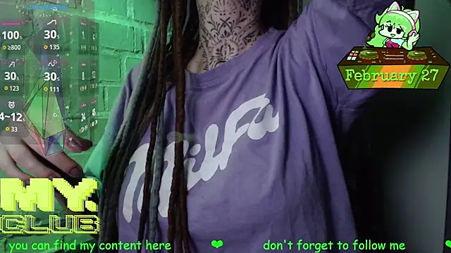 Snapshot of Witch_Emma chatting on 02.27.26 Witch Emma online show from 02.27.26