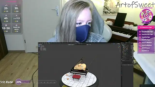 ArtofSweet online show from 01.18.26