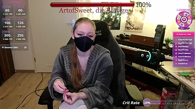 ArtofSweet online show from 07.01.26