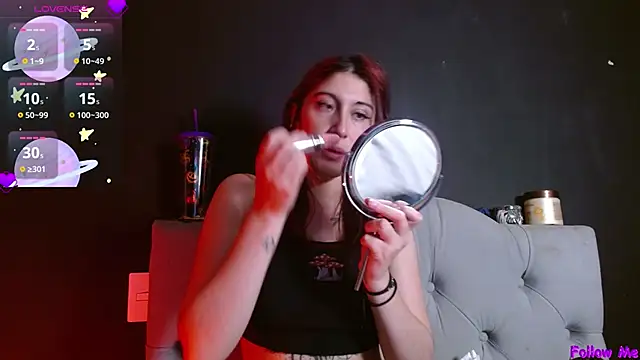 Snapshot of Red-moon1 chatting on 02.21.26 Red-moon1 online show from 02.21.26