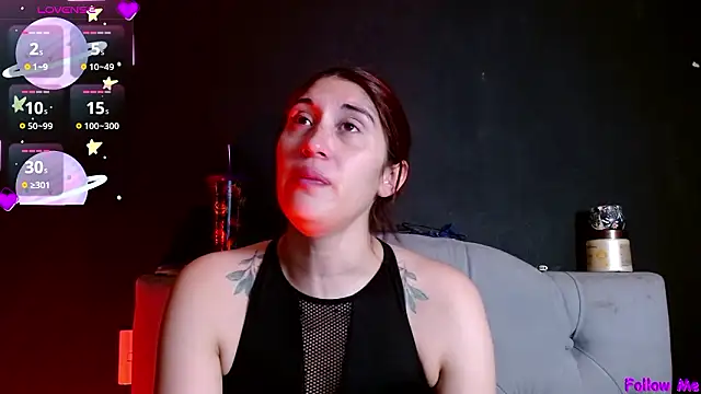 Snapshot of Red-moon1 chatting on 02.25.26 Red-moon1 online show from 02.25.26