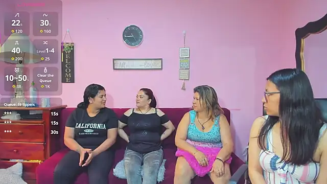 lesbiancuple online show from 10.15.25