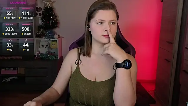 Snapshot of TinniAngel chatting on 01.07.26 TinniAngel online show from 01.07.26