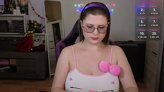 Snapshot of TinniAngel chatting on 03.03.26 TinniAngel online show from 03.03.26