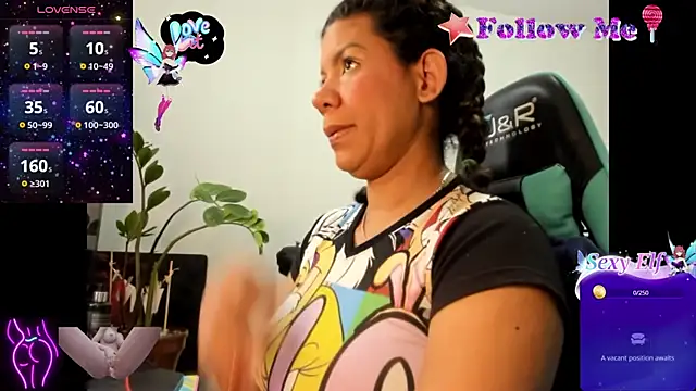 Hot Brunette34 online show from 01.10.25