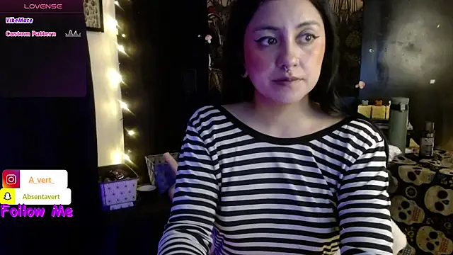 Snapshot of AbsentaVert chatting on 01.07.25 AbsentaVert online show from 01.07.25