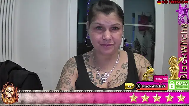 Snapshot of BlackWitch6 chatting on 02.07.26 BlackWitch6 online show from 02.07.26