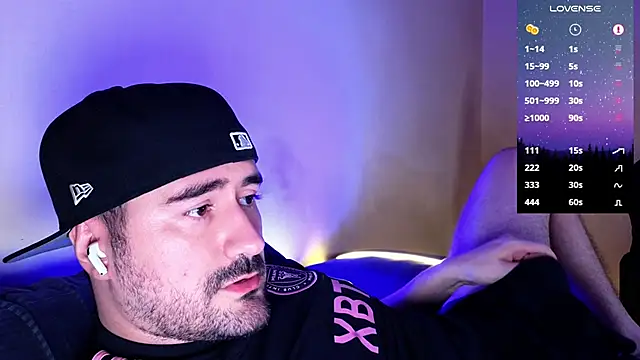 Snapshot of DominantTheo chatting on 01.27.25 DominantTheo online show from 01.27.25