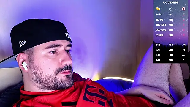 Snapshot of DominantTheo chatting on 02.10.25 DominantTheo online show from 02.10.25