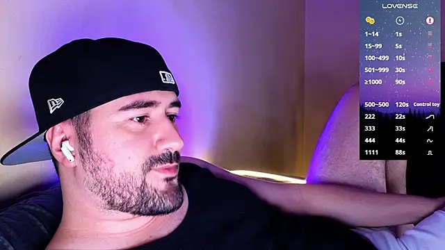 Snapshot of DominantTheo chatting on 02.23.25 DominantTheo online show from 02.23.25