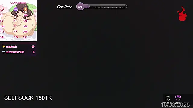 Herazuline online show from 03.17.25