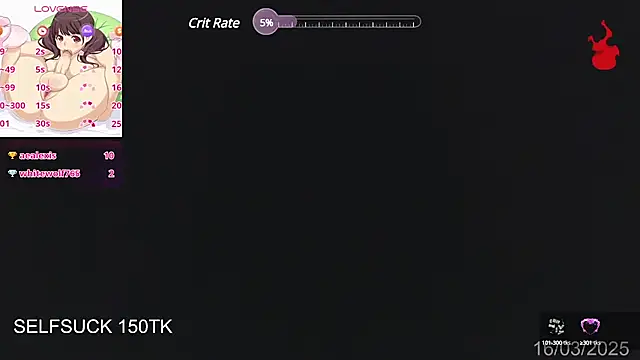 Herazuline online show from 03.17.25