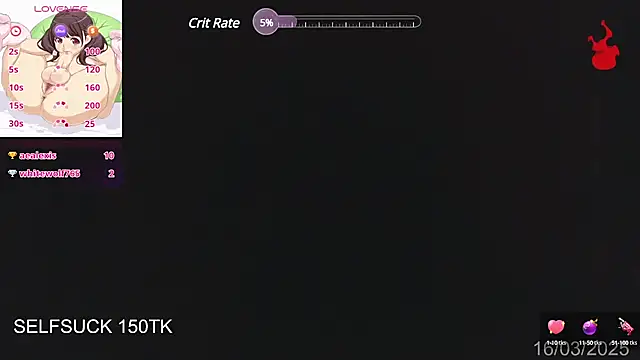 Herazuline online show from 03.17.25