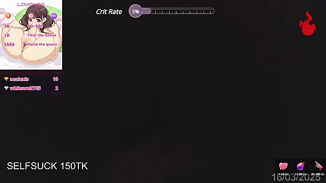 Herazuline online show from 03.18.25