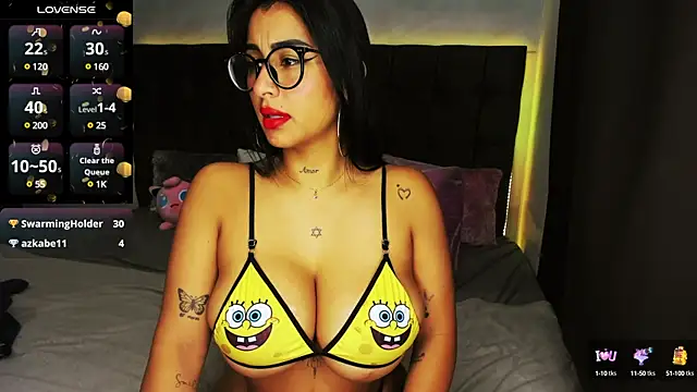 lovely violet13 online show from 12.19.24