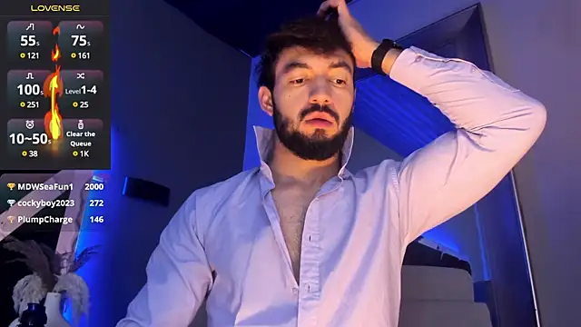 Snapshot of MarkWalker__ chatting on 03.17.25 MarkWalker online show from 03.17.25