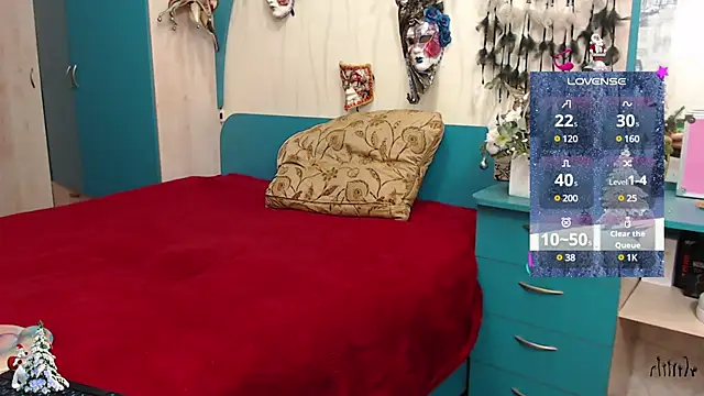 Snapshot of CrazyLaGirl chatting on 12.15.24 CrazyLaGirl online show from 12.15.24