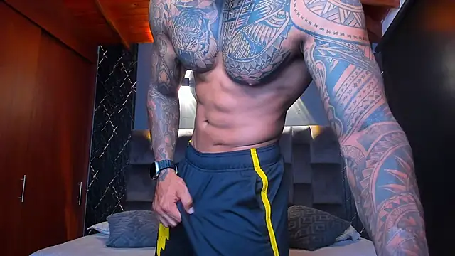 muscle man16 online show from 01.22.25