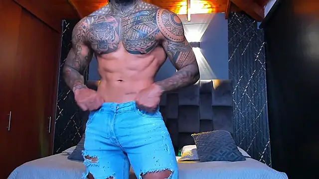 muscle man16 online show from 01.24.25