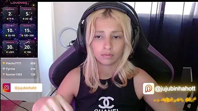 Snapshot of jujubinhahot chatting on 09.27.25 jujubinhahot online show from 09.27.25